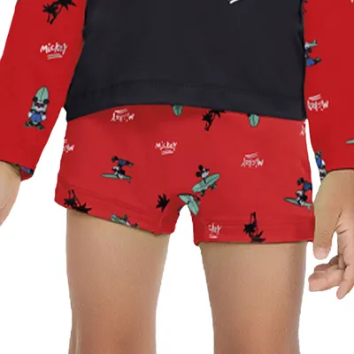 Sunga Infantil Fakini Boxer Mickey Surf